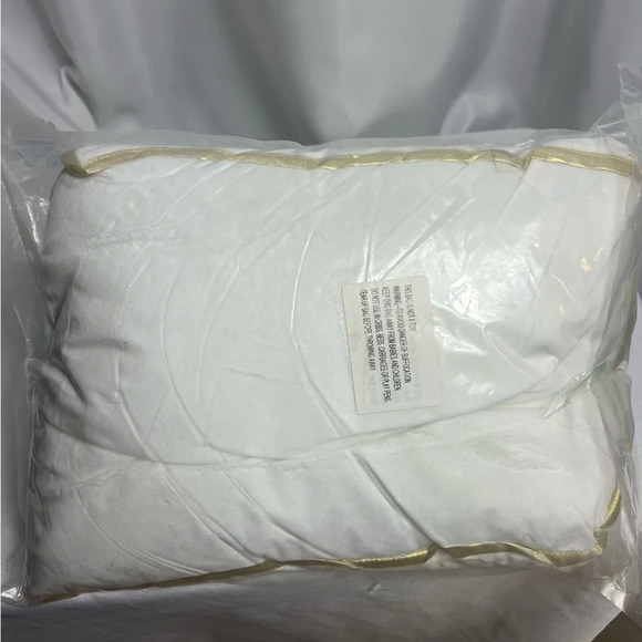 Decoration Throw Pillow Square Snowflakes Plush Pillow 13"x13" White - Picture 3 of 13